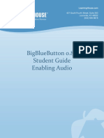 Bigbluebutton 0.8B Student Guide Enabling Audio