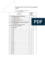 Contoh Struktur Kurikulum MBKM 2020