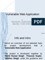 Vulnerable Web Application