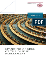 Denmark Standing Orders Danish Parliament 2016 en