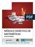 Módulo Matematicas Octavo Final