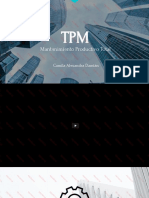 TPM Mantenimiento Productivo Total