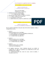 Desarrollo de Actividades de La Materia Didáctica General