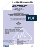 Certificate VDE IEC61215 61730 en
