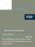 FALLACIES