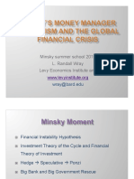 Minsky Summer School 2016 L. Randall Wray Levy Economics Institute and