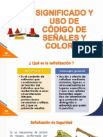 codigo de señales y colores