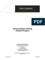 Advanced Motor Starting Analysis Program