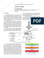 Development of An Electromagnetic Damper