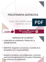 PSICOTERAPIA GESTALTICA