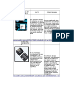 Tabla Comparativa