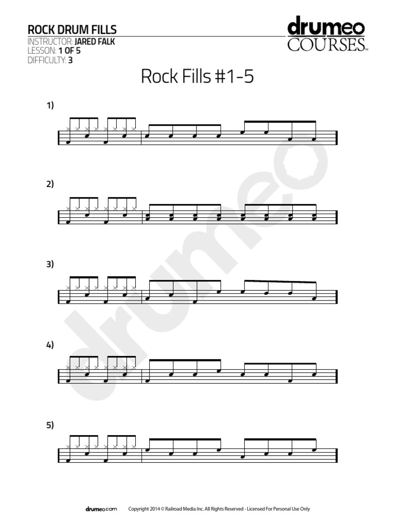 Rock Fills Lesson1 PDF | PDF