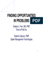 Finding Opportunities in Problems