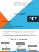 Pasos de La Planeación 1