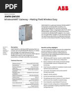 3BNP102906 - B - en - AWIN GW100 Product Data Sheet - AWIN GW100 Leaflet