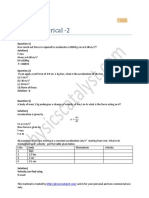 Force Numerical - 2: Question 1) Solution)