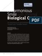 A Harmonious Smile: Biological Costs