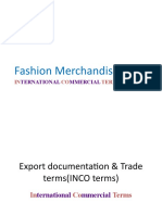 25 FM Incoterm & Export Documantation Part 1