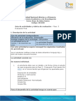 Guia de Actividades y Rúbrica de Evaluación - Fase 5 - Evaluación Final