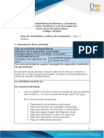 Guia de actividades y Rúbrica de evaluación - Unidad 1 - Fase 2 -Análisis