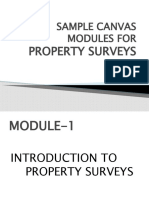 Property Survey Sample Module Making