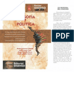 DISENSO N° 1 - FILOSOFÍA Y POLÍTICA