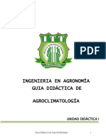 Guia Didactica Agroclimatologia Unidad I 2020