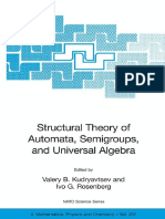 Structural Theory of Automata, Semigroups, and Universal Algebra