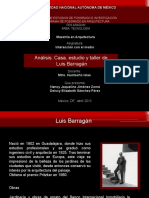 Analisis de La Casa de Barragan