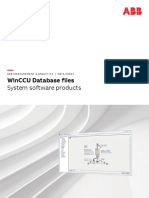 Winccu Database Files: System Software Products
