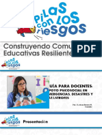 PRESENTACIÓN - GUÍA PARA DOCENTES MINEDUC