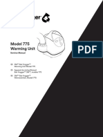3M Bair Hugger 775 Warmer - Service Manual (En, FR, De) PDF