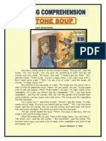 Reading Comprehension Stone Soup