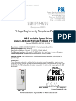 ACH ACS ACQ580-01 04 SEMI-F47 CERTIFICATE ABB-024A Final