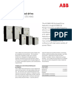 ACS880-PE Enclosed Drive: 1 To 200 HP (0.75 To 150 KW)