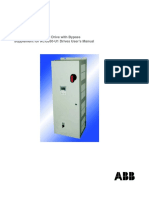 User's Manual: ACQ550-CC Packaged Drive With Bypass Supplement For ACQ550-U1 Drives User's Manual
