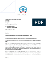 HRDC Letter To Acb On Mardef PDF