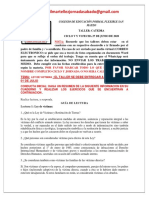 Taller Catedra Ciclo V y Vi Sabado 27 de Junio PDF