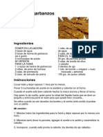 Faina de Garbanzos PDF