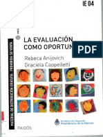 Anijovich, Rebeca Cappelletti, Graciela. La Evaluación Como Oportunidad PDF