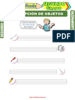 Descripción de Objetos para Segundo Grado de Primaria PDF