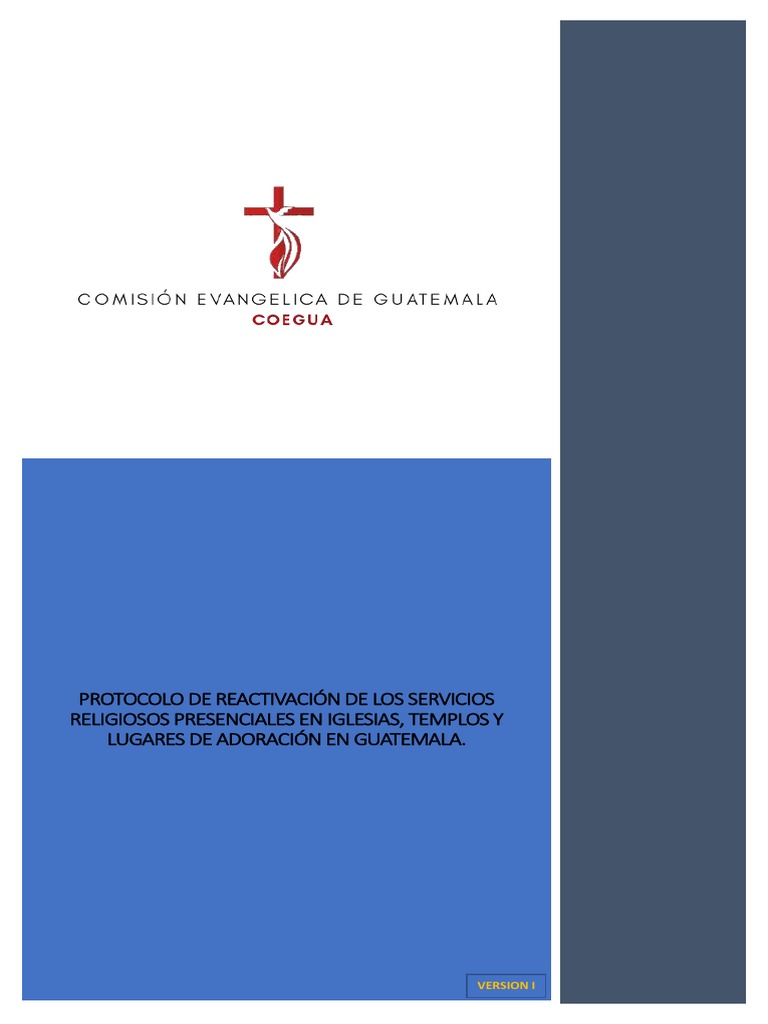 Iglesia Guatemala Evangelicos Cristianos Religiosos Covid-19 PDF | PDF |  Guatemala | Trabajo Social