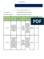 Matriz de Riesgos