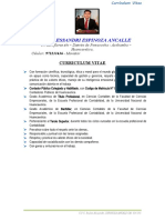 CV Ruslan Alessandri, Contador Público Colegiado CM 024-591