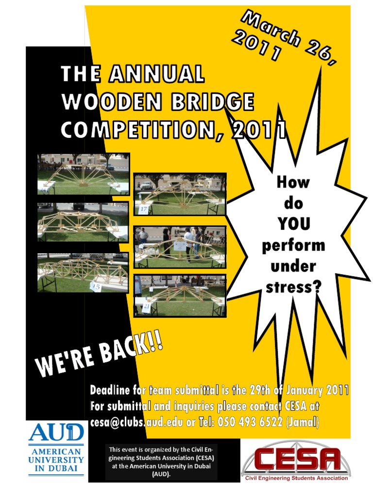 Bridge Compt Poster 2011 | PDF | Wellness | Science & Mathematics