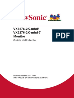 Manual Viewsonic VX3276 2K-mhd - VX3276-2K-mhd-7 - UG - ITL