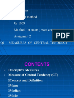 Measures of Central Tendency Explained