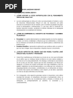 La Socioantropologia en El Mundo Que Nos Rodea