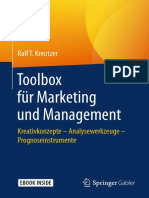 Toolbox Für Marketing Und Management: Ralf T. Kreutzer