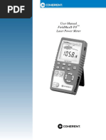 User Manual Fieldmaxii-To Laser Power Meter